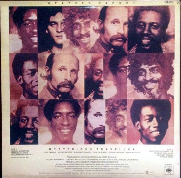 Weather Report ~ Mysterious Traveller (Vinyl) - Djungel & Jazz