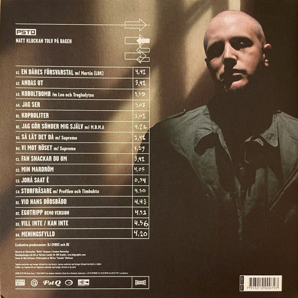 PSTQ ~ Natt Klockan Tolv På Dagen (Vinyl) - Djungel & Jazz