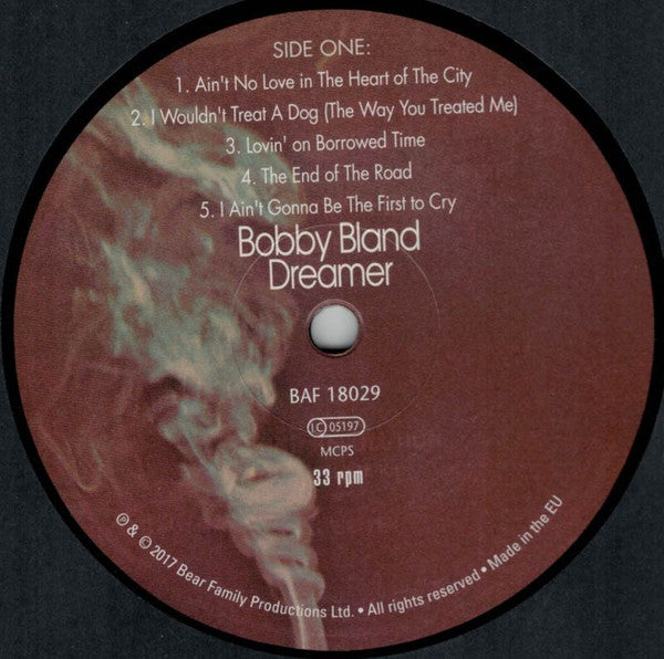 Bobby Bland ~ Dreamer (Vinyl) - Djungel & Jazz