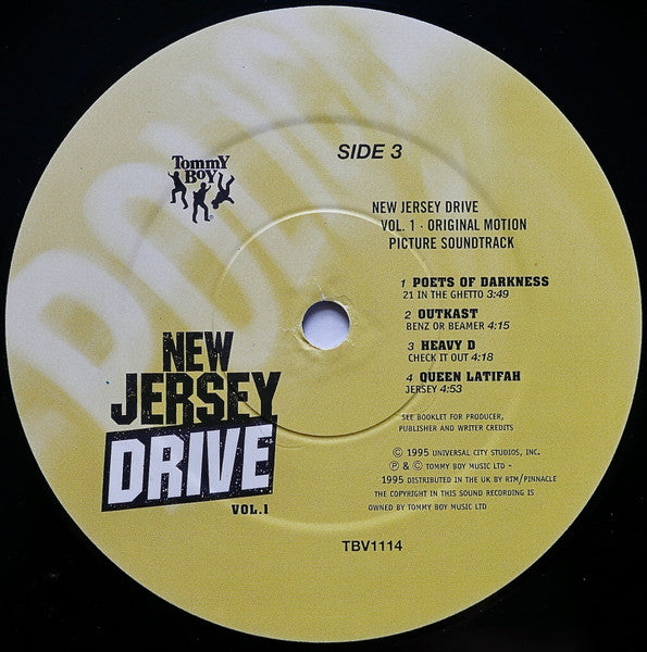 Various ~ New Jersey Drive Vol. 1 (Original Motion Picture Soundtrack) (Vinyl) - Djungel & Jazz