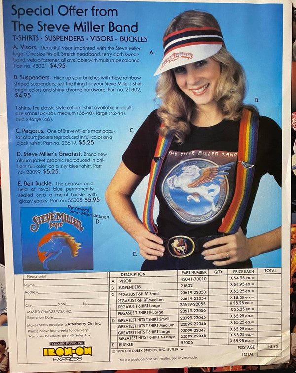 Steve Miller Band ~ Greatest Hits 1974-78 (Vinyl) - Djungel & Jazz