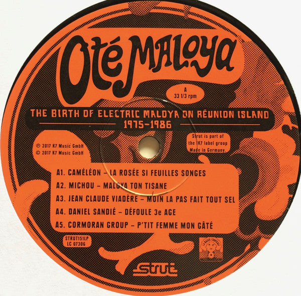 Various ~ Oté Maloya (The Birth Of Electric Maloya On Reunion Island 1975-1986) (Vinyl) - Djungel & Jazz