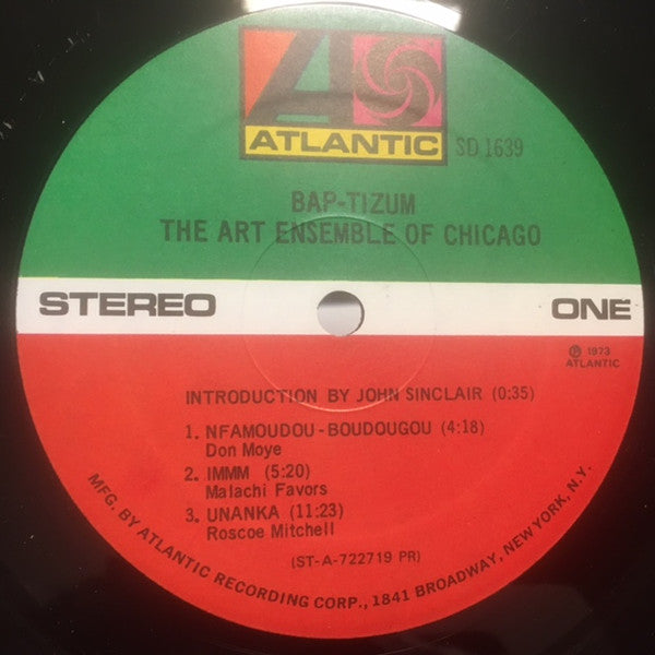 The Art Ensemble Of Chicago ~ Bap-tizum (Vinyl) - Djungel & Jazz