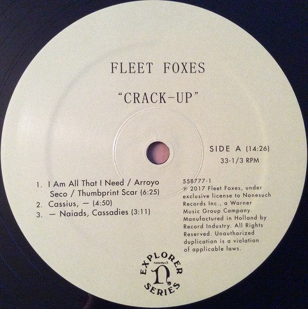 Fleet Foxes ~ Crack-Up (Vinyl) - Djungel & Jazz