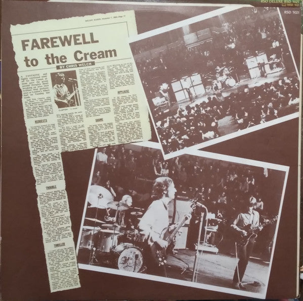 Cream ~ Strange Brew - The Very Best Of Cream (Vinyl) - Djungel & Jazz