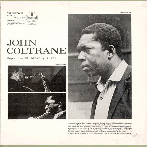 John Coltrane : Expression (LP, Album, Gat)