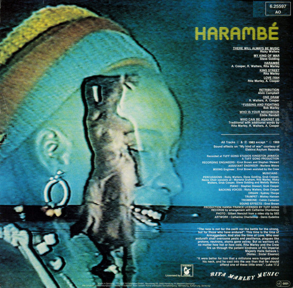 Rita Marley ~ Harambé (Vinyl) - Djungel & Jazz