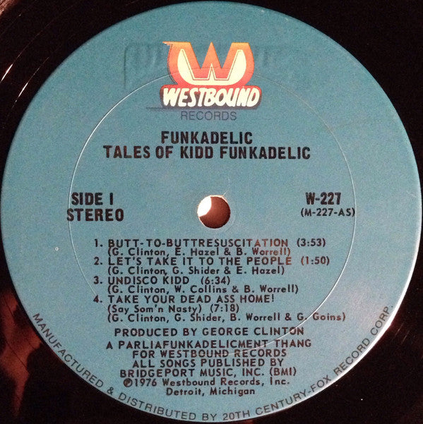 Funkadelic ~ Tales Of Kidd Funkadelic (Vinyl) - Djungel & Jazz