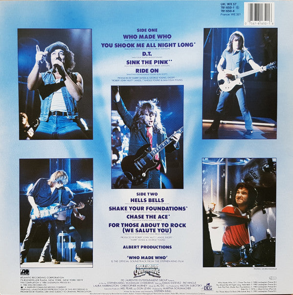 AC/DC ~ Who Made Who (Vinyl) - Djungel & Jazz