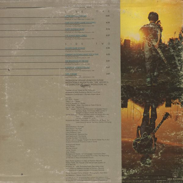 B.B. King ~ Take It Home (Vinyl) - Djungel & Jazz