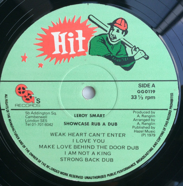 Leroy Smart : Showcase Rub A Dub (LP)