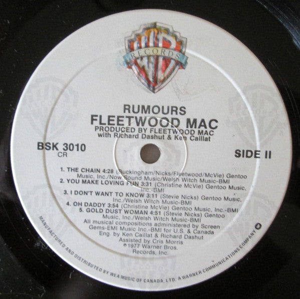 Fleetwood Mac ~ Rumours (Vinyl) - Djungel & Jazz