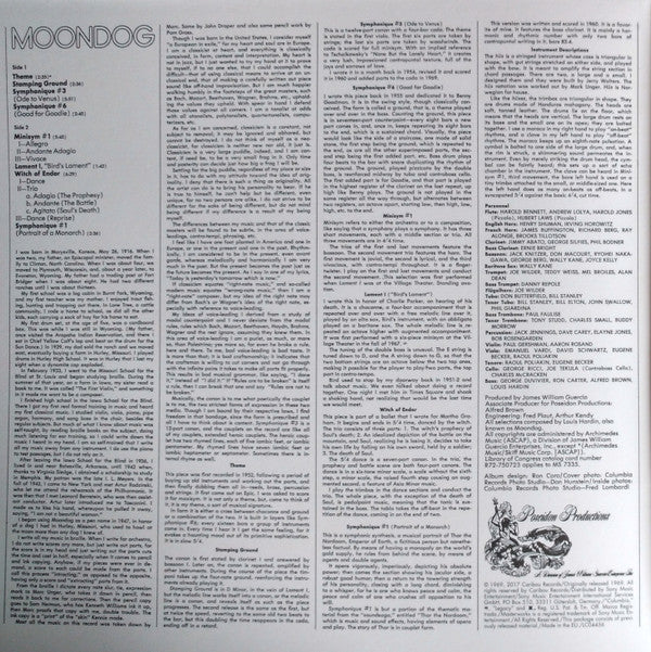 Moondog ~ Moondog (Vinyl) - Djungel & Jazz