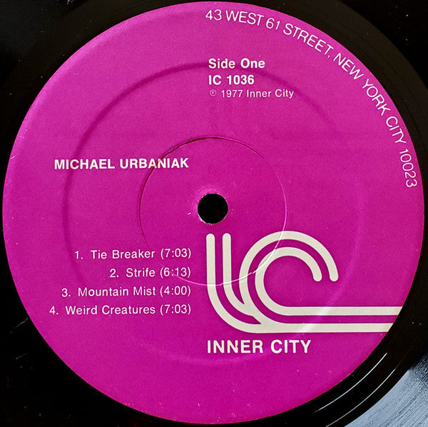 Urbaniak ~ Urbaniak (Vinyl) - Djungel & Jazz