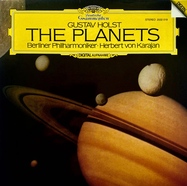 Gustav Holst, Berliner Philharmoniker · Herbert von Karajan ~ The Planets (Vinyl) - Djungel & Jazz