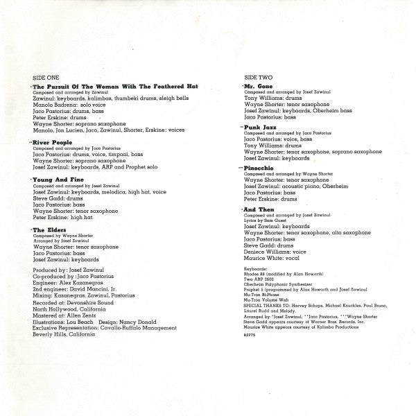 Weather Report ~ Mr. Gone (Vinyl) - Djungel & Jazz