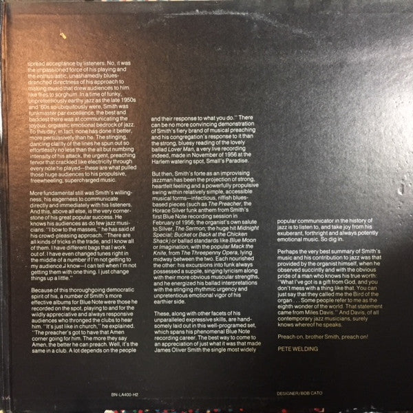 Jimmy Smith ~ Jimmy Smith (Vinyl) - Djungel & Jazz