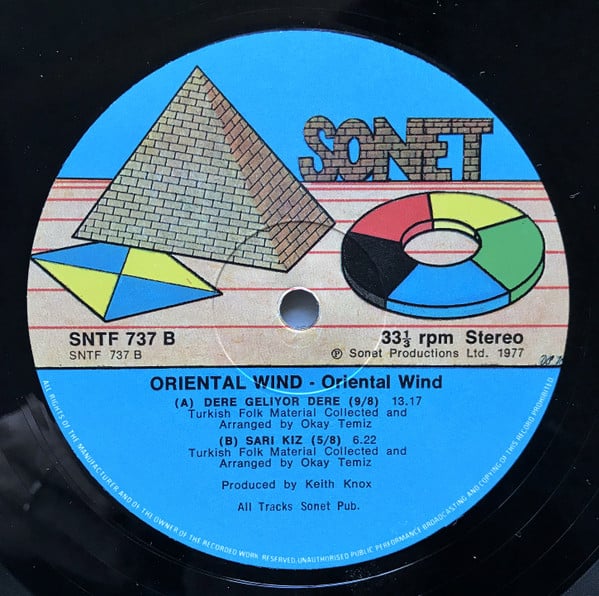 Oriental Wind, Okay Temiz ~ Oriental Wind (Vinyl) - Djungel & Jazz