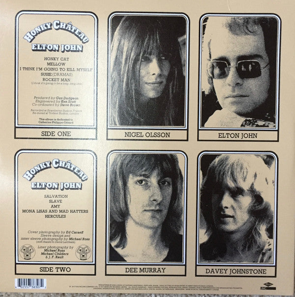 Elton John ~ Honky Château (Vinyl) - Djungel & Jazz