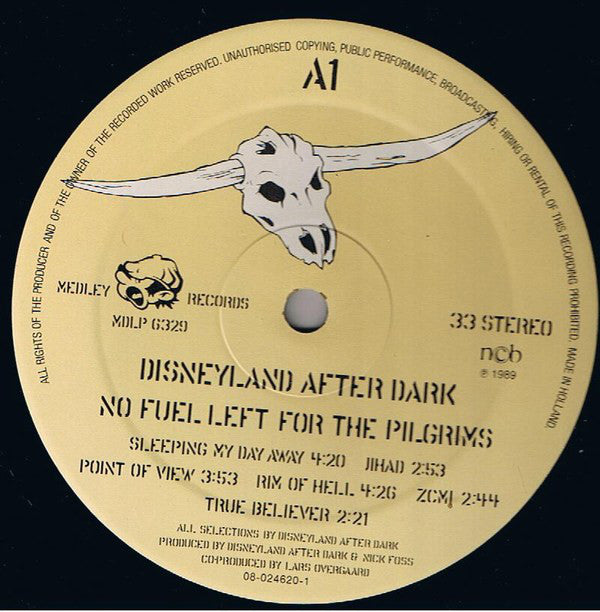 Disneyland After Dark* : No Fuel Left For The Pilgrims (LP, Album)