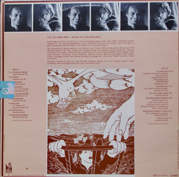 Lars Hollmer ~ Vill Du Höra Mer? (Vinyl) - Djungel & Jazz