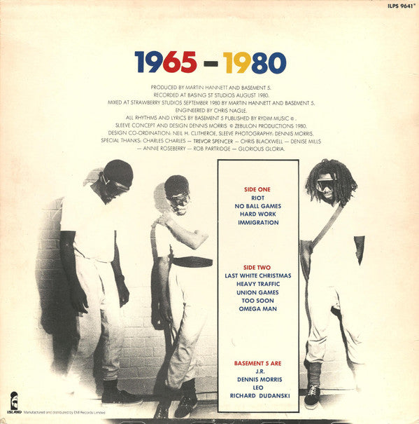 Basement 5 : 1965 - 1980 (LP)