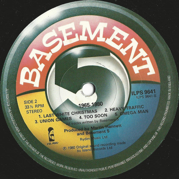 Basement 5 : 1965 - 1980 (LP)