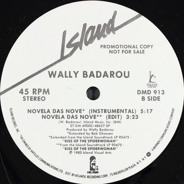 Wally Badarou : Chief Inspector / Novela Das Nove (12", Promo)