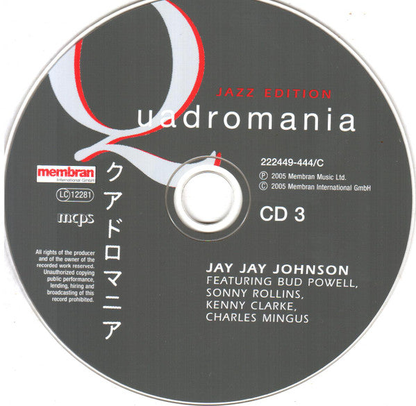 J.J. Johnson ~ Featuring Bud Powell, Sonny Rollins, Kenny Clarke, Charles Mingus (Vinyl) - Djungel & Jazz