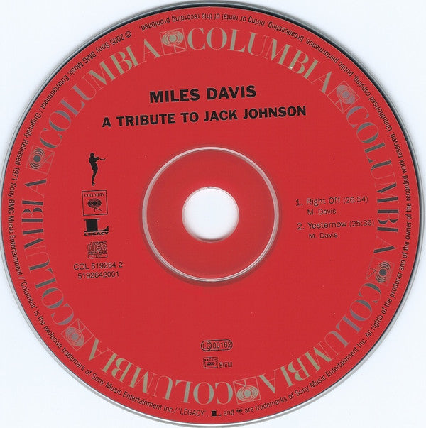 Miles Davis ~ A Tribute To Jack Johnson (Vinyl) - Djungel & Jazz