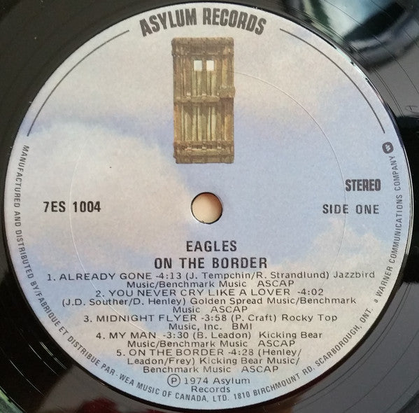 Eagles ~ On The Border (Vinyl) - Djungel & Jazz