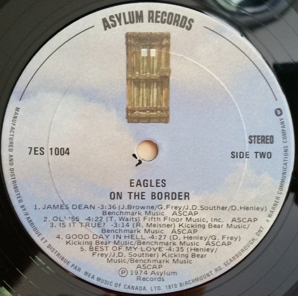 Eagles ~ On The Border (Vinyl) - Djungel & Jazz