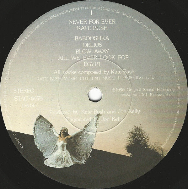 Kate Bush ~ Never For Ever (Vinyl) - Djungel & Jazz