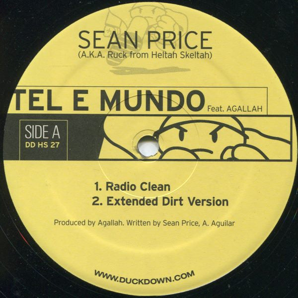 Sean Price : Tel E Mundo (12", Single)