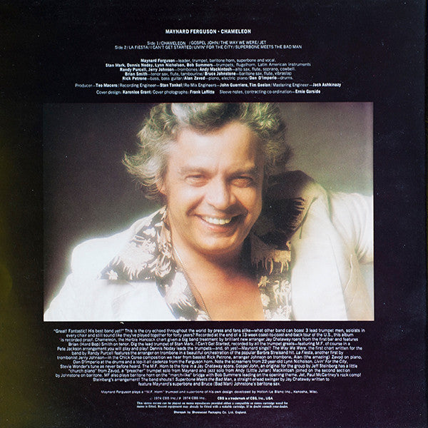 Maynard Ferguson : Chameleon (LP, Album)
