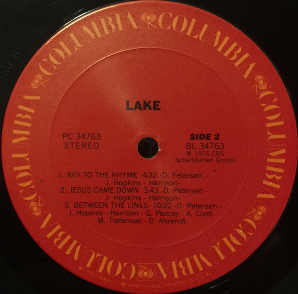 Lake ~ Lake (Vinyl) - Djungel & Jazz