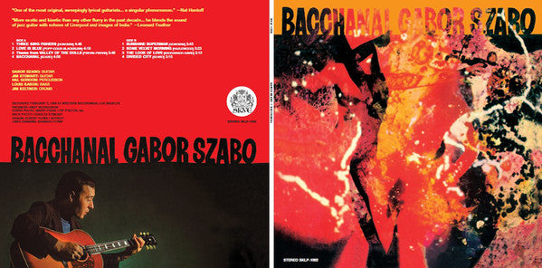 Gabor Szabo ~ Bacchanal (Vinyl) - Djungel & Jazz