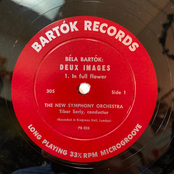 Béla Bartók, Tibor Serly, The New Symphony Orchestra Of London ~ Deux Images For Orchestra (Vinyl) - Djungel & Jazz