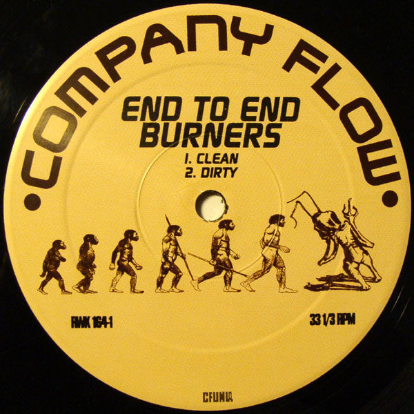 Company Flow ~ End To End Burners / Krazy Kings Too (Vinyl) - Djungel & Jazz