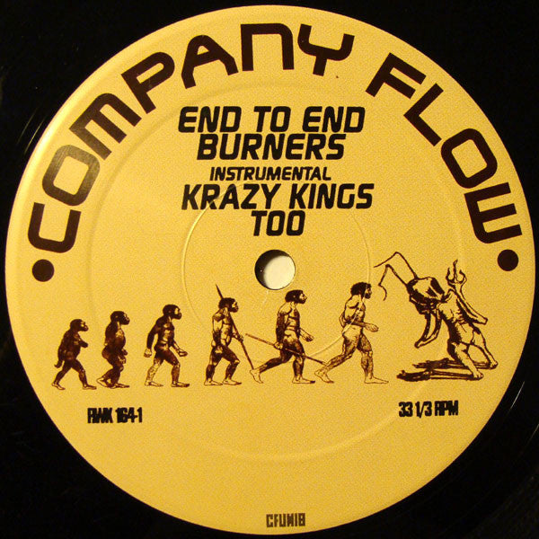 Company Flow : End To End Burners / Krazy Kings Too (12")