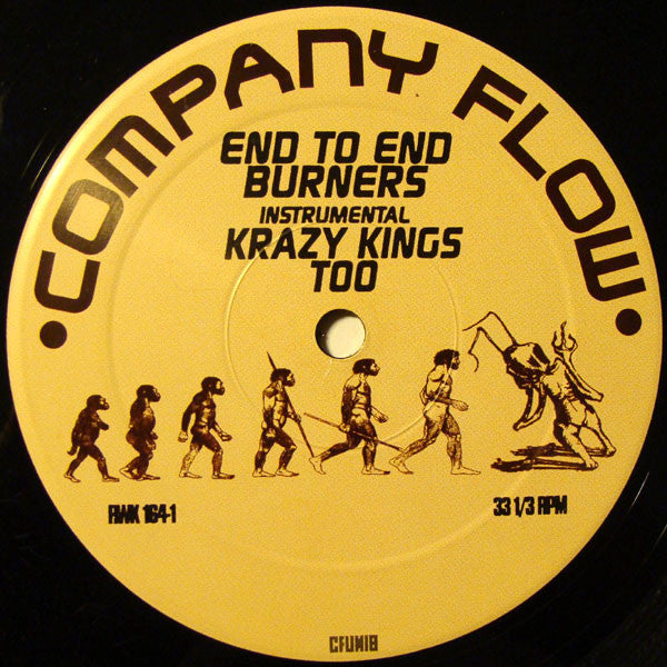 Company Flow ~ End To End Burners / Krazy Kings Too (Vinyl) - Djungel & Jazz