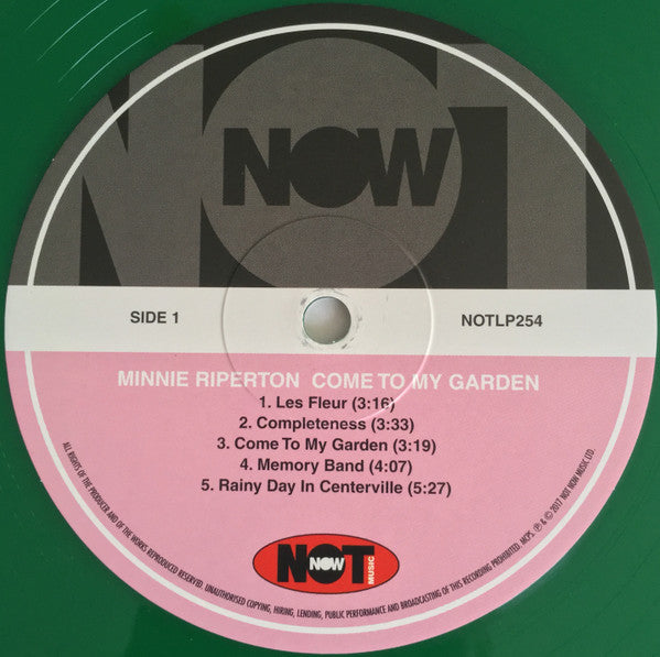 Minnie Riperton ~ Come To My Garden (Vinyl) - Djungel & Jazz
