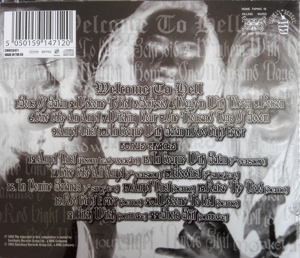 Venom ~ Welcome To Hell (Vinyl) - Djungel & Jazz