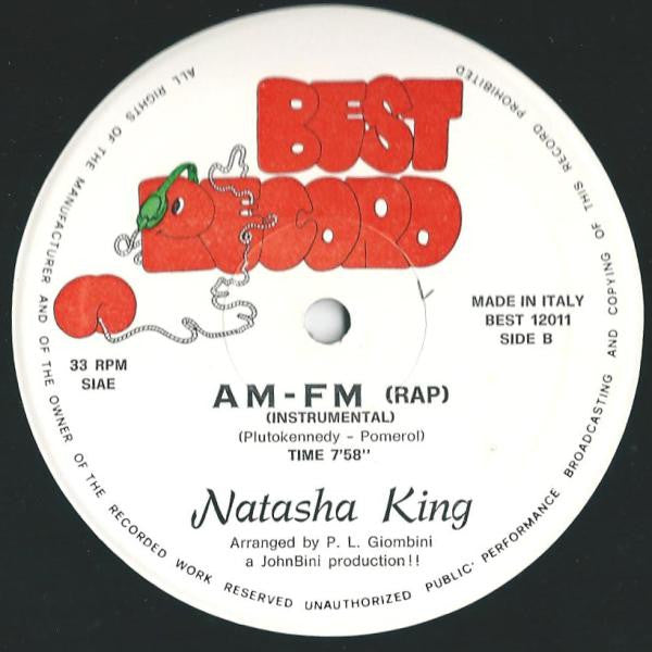Natasha King : AM-FM (12")