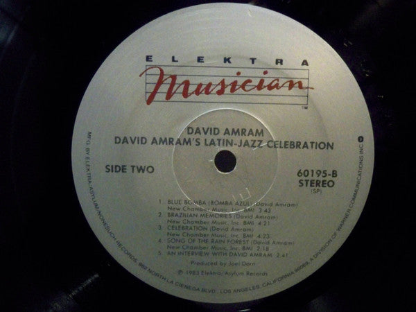 David Amram And Friends : Latin-Jazz Celebration (LP, Spe)