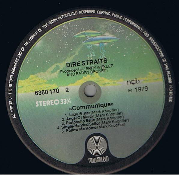 Dire Straits ~ Communiqué (Vinyl) - Djungel & Jazz