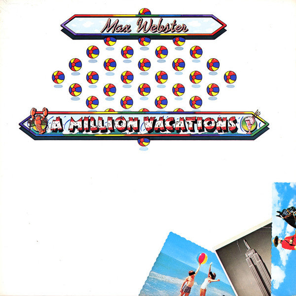 Max Webster ~ A Million Vacations (Vinyl) - Djungel & Jazz