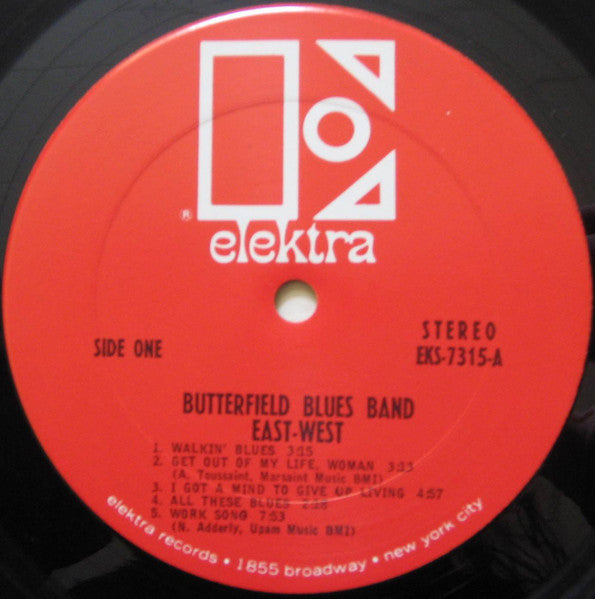 The Butterfield Blues Band ~ East-West (Vinyl) - Djungel & Jazz