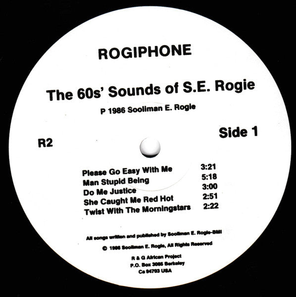 S. E. Rogie ~ The 60's Sounds Of S. E. Rogie Vol. 1 (Vinyl) - Djungel & Jazz
