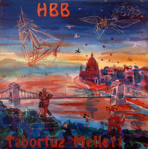 Hobo Blues Band : Tábortűz Mellett (2xLP, Album, Gat)